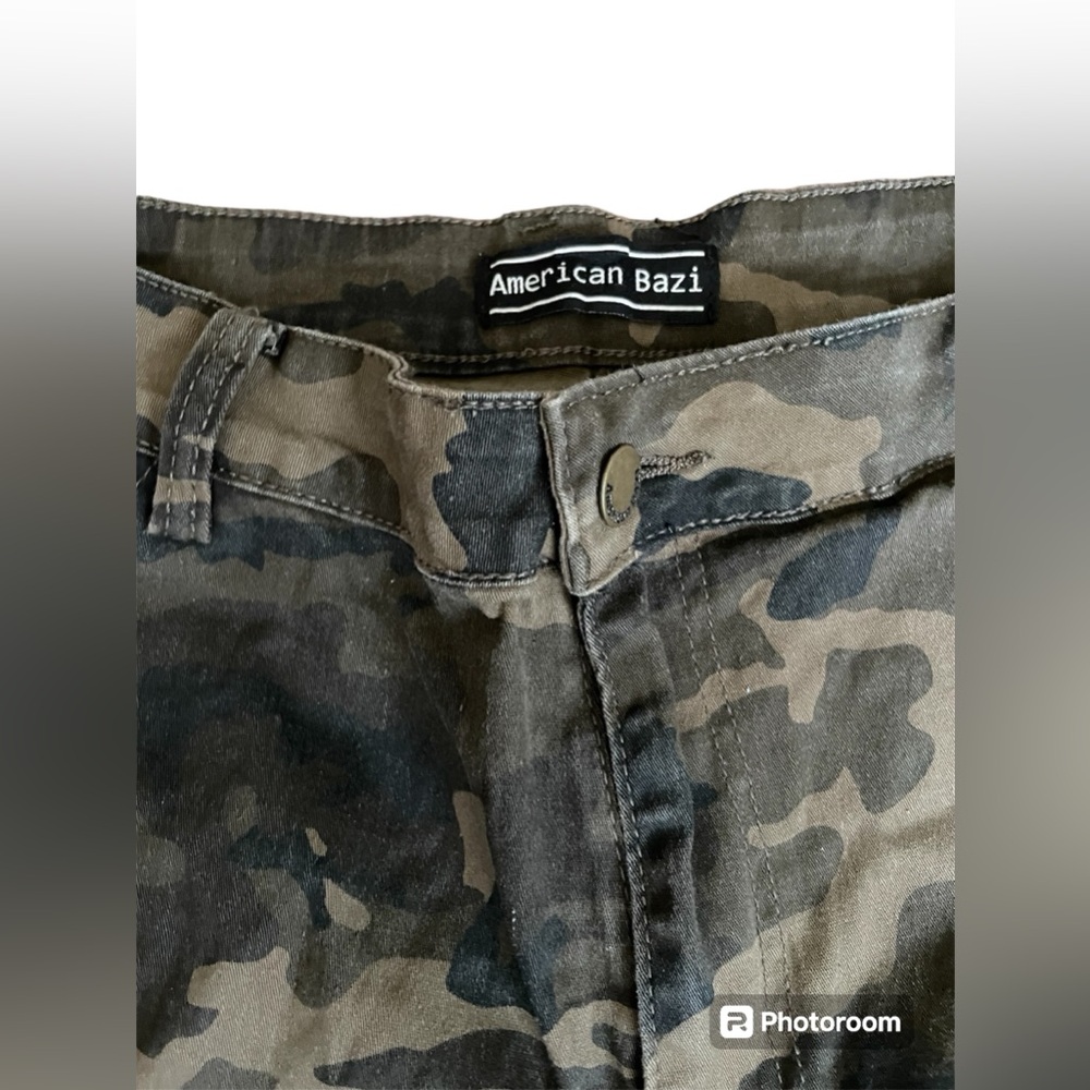 Camo Cargo Shorts